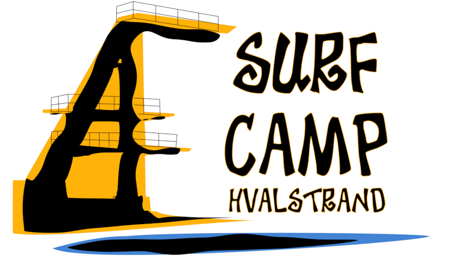 Logo Surf Camp på Hvalstrand
