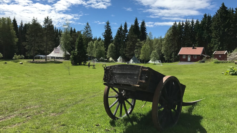 Rødbysætra i solskinn