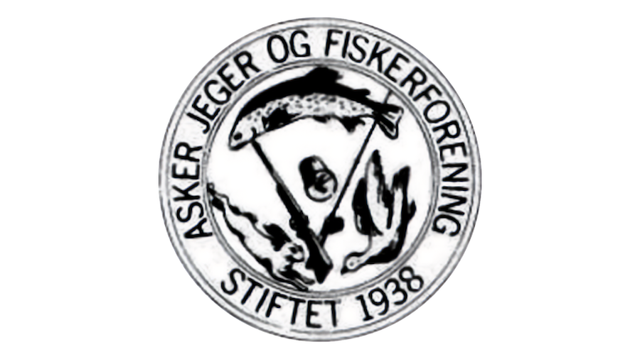 Logo Asker Jeger- og Fiskerforening