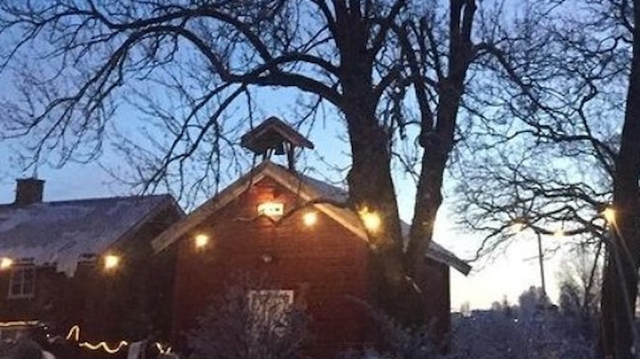 Engelsrud gård kveldsbilde